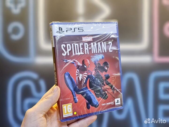 Диск ps5 Spider man 2