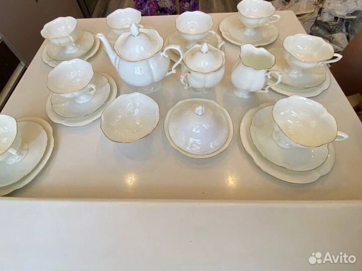 Чайный сервиз ифз Золотая лента