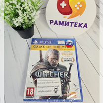 Диск THE witcher 3: wild hunt ps4 ps5