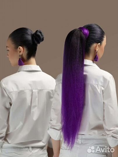 Афрохвост, Афрорезинки, Хвост на резинки