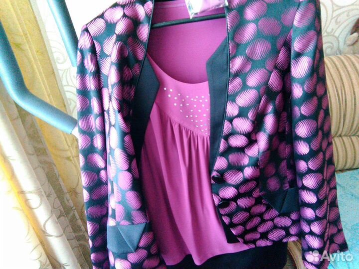 Костюм тройка, 50 размер, новый