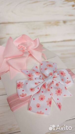 Повязка бантик на голову