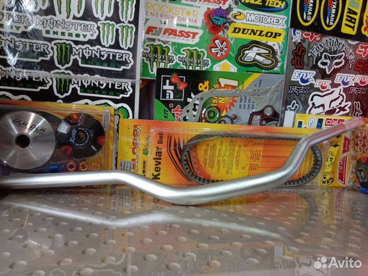 Руль на питбайк, кроссовый мотоцикл