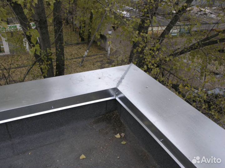 Парапетные крышки