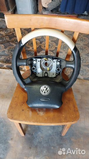 Руль volkswagen с подушкой