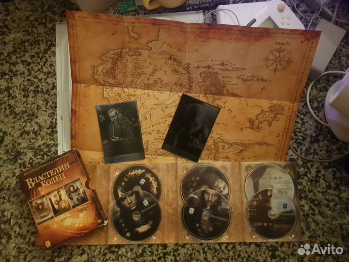 Коллекционное издание Властелин колец DVD