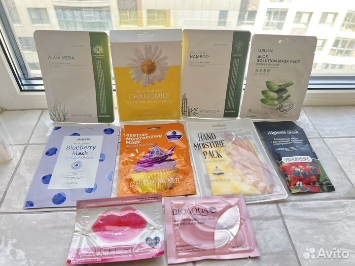 Маски для лица/рук/губ. Патчи