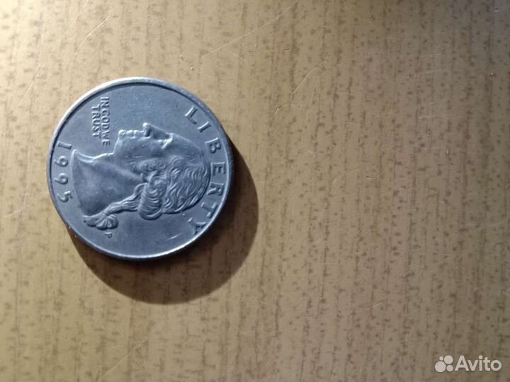 Монета quarter dollars