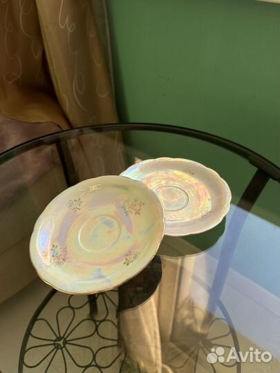 Тарелки перламутр СССР