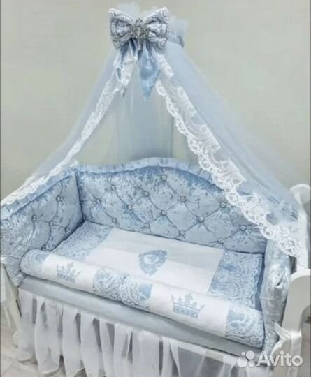 Бортики в детскую кроватку