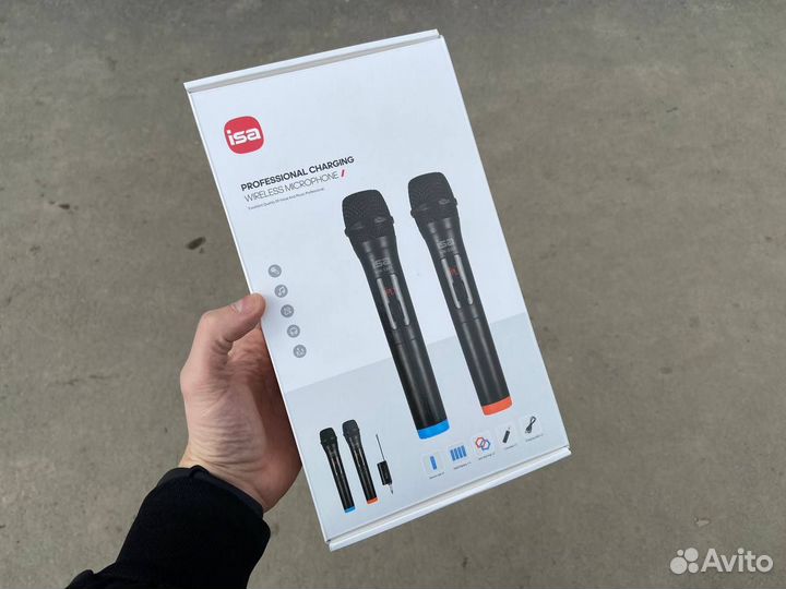 Микрофоны беспроводные караоке 2 шт