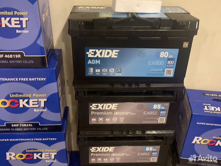Exide 85ah EA852