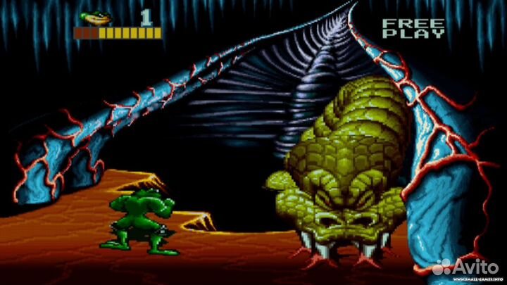 Картридж Sega battletoads