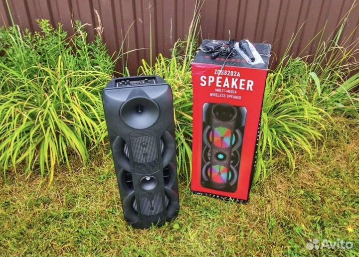 Большая портативная блютуз колонка