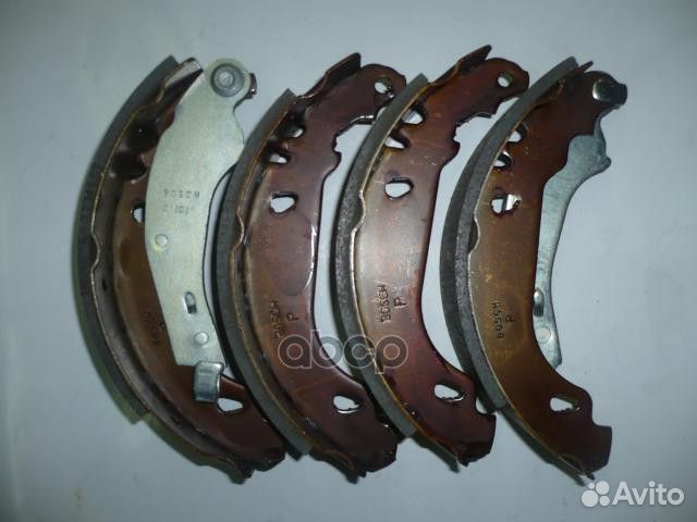 Комплект задних тормозных колодок renault 77012