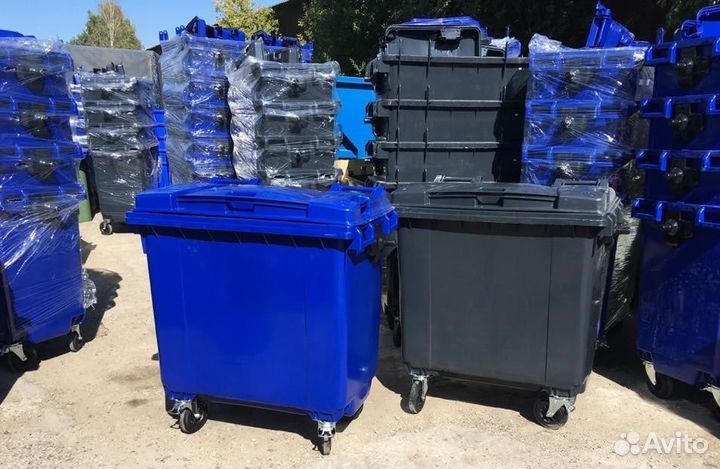 Контейнер для мусора и рсо 660 л