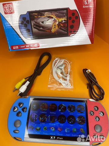 Портативная игровая приставка X7 plus