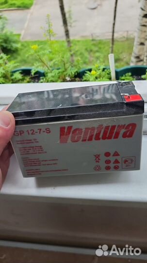 Аккумулятор ventura GP 12-7-S 12В