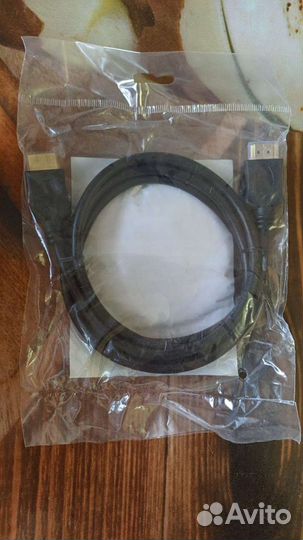 Шнур hdmi - hdmi 1.5 m новый
