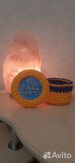 Вязаные корзины ручная работа