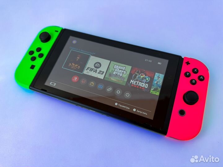 Nintendo Switch V2 256Gb прошитый