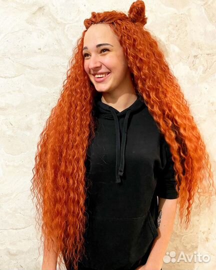 Афрохвост, афролоконы, дреды, косы