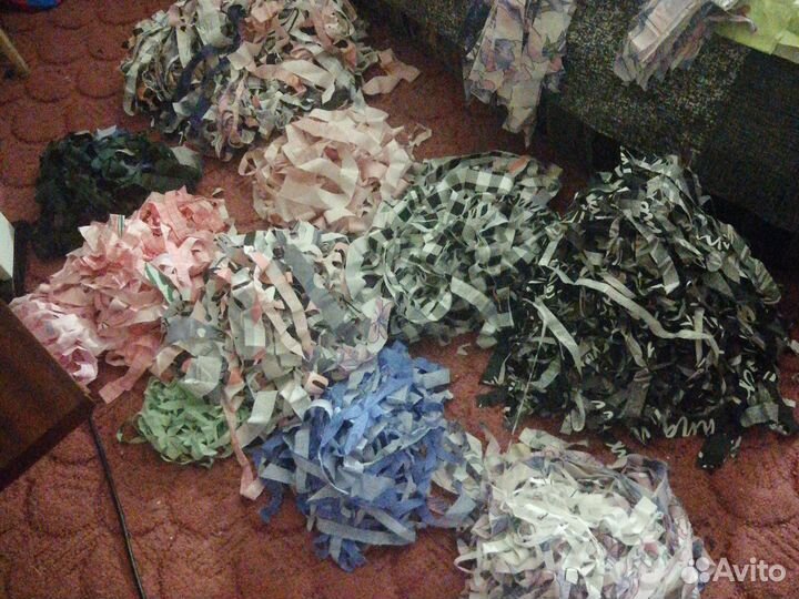 Лоскут обрезки ткани