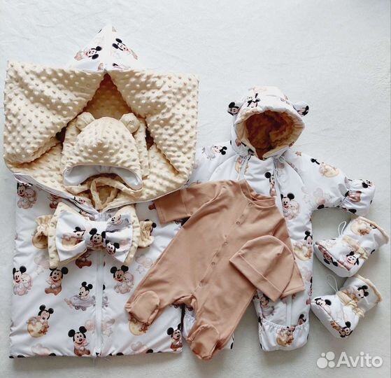 Конверт, комплект на выписку