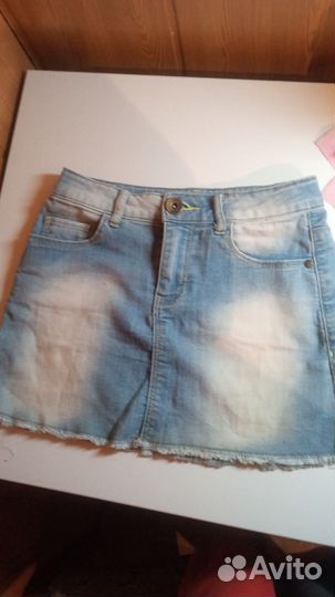 Юбки джинсовые детские