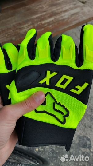 Мото перчатки fox