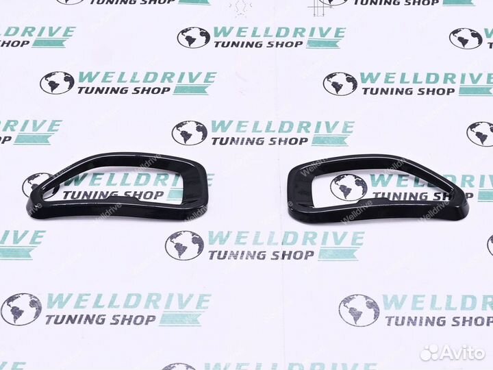 Накладки на выхлоп BMW 3 G20 стиль 340i