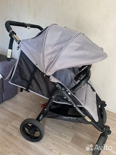 Коляска для двойни погодок valco baby snap duo