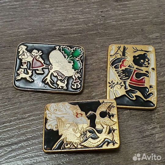 Детский значок Сказки СССР