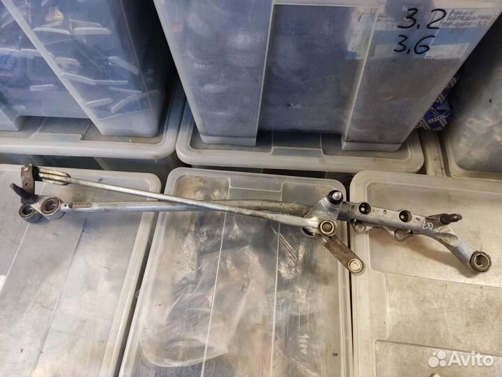 Трапеция стеклоочистителя б/у Audi Q7 4L