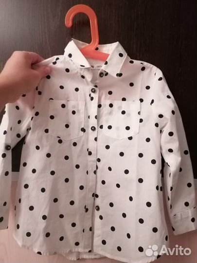 Рубашка для девочки 104 Sinsay