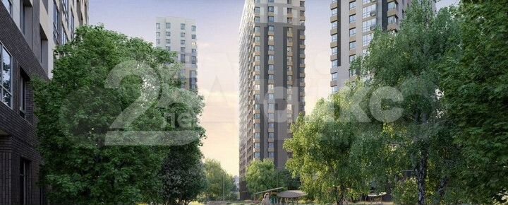 2-к. квартира, 37,6 м², 15/25 эт.