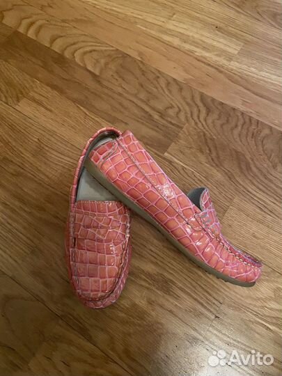 Лоферы для девочки размер 34