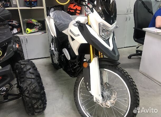 Мотоцикл racer RC300-GY8 ranger белый