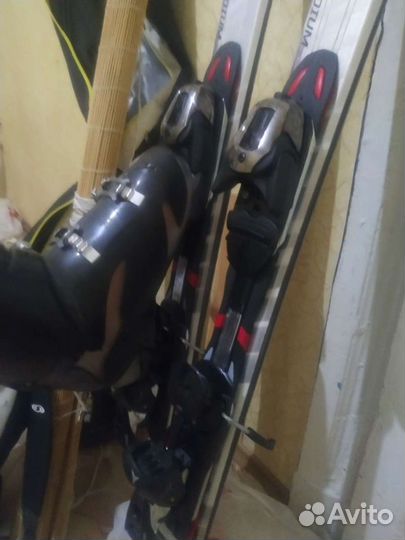 Горные лыжи и ботинки бу
