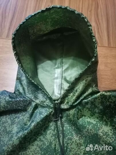 Дождевик пончо цифра камуфляж плащевка военный