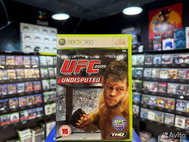 Игры для Xbox 360: UFC 2009 Undisputed