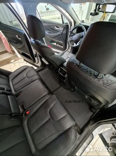 Эва коврики для hyundai santa fe