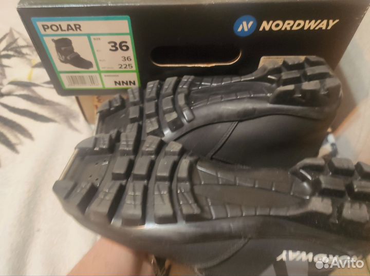 Ботинки лыжные nordway 36 nnn