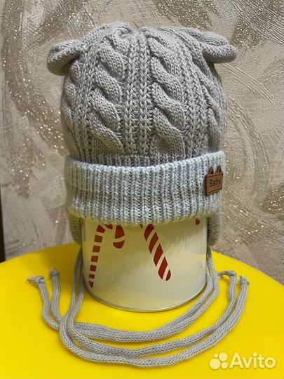 Шапка детская зимняя