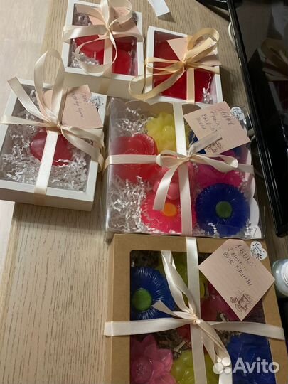 Мыло ручной работы набор