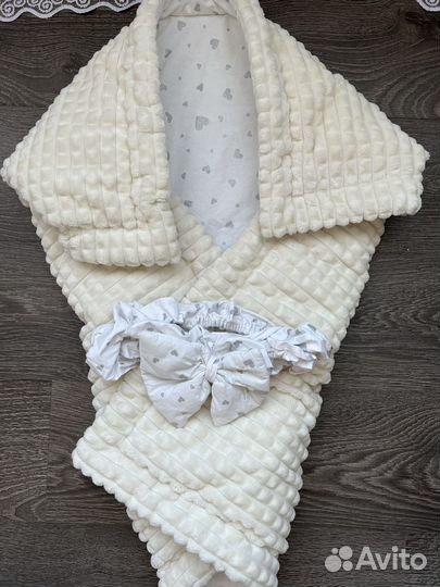 Конверт одеяло на выписку лето