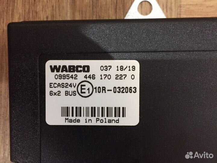 Блок ecas Wabco 24 V новый