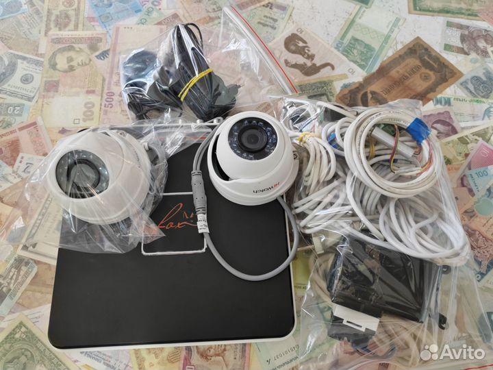 Комплект видеонаблюдения 2 камеры