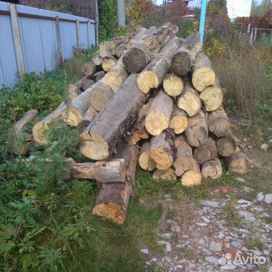 Бревна осиновые на дрова