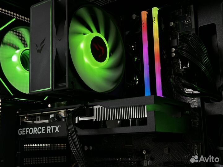 Новый мощный игровой пк I5-14400F RTX 4060Ti 8Gb